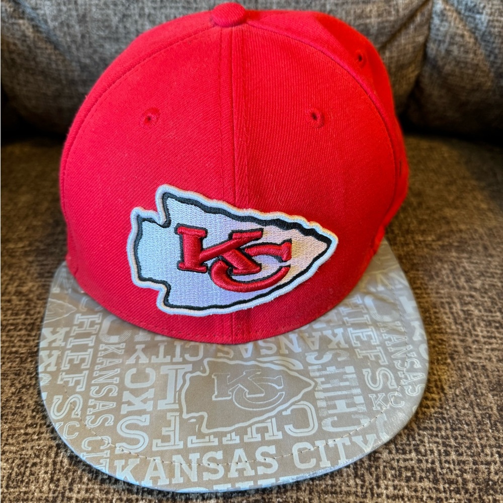 Rare Kansas City Chiefs hat new era 59fifty size 7